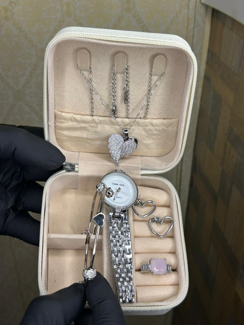 Premium Watch Gift Set - 5 Piece Jewelry Collection