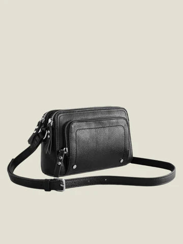 Premium Leather Bag Collection - Crossbody, Shoulder & Backpack