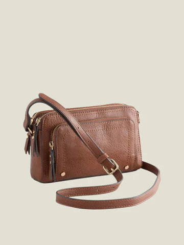 Premium Leather Bag Collection - Crossbody, Shoulder & Backpack